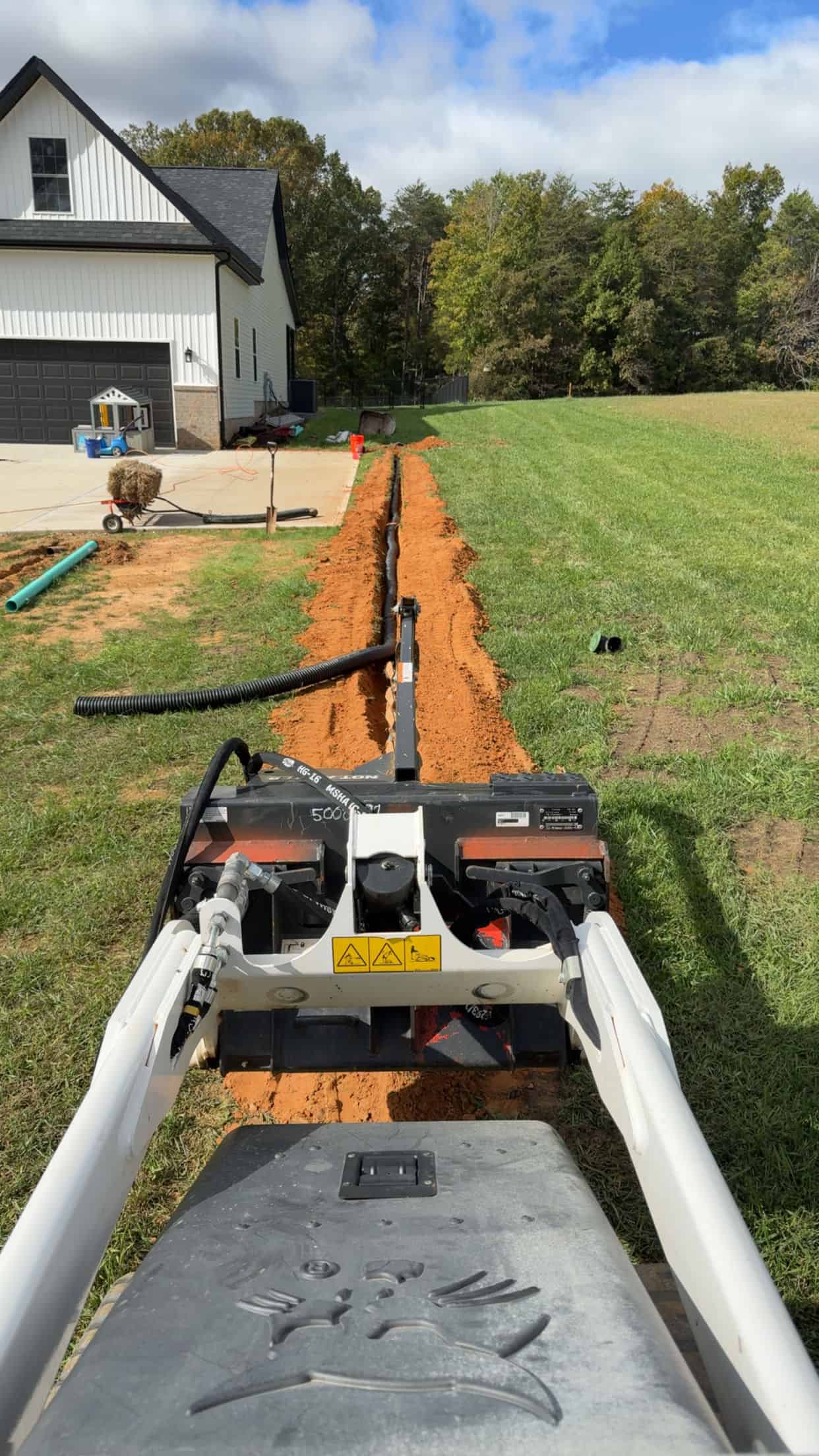 Trenching for Utilities & Irrigation image