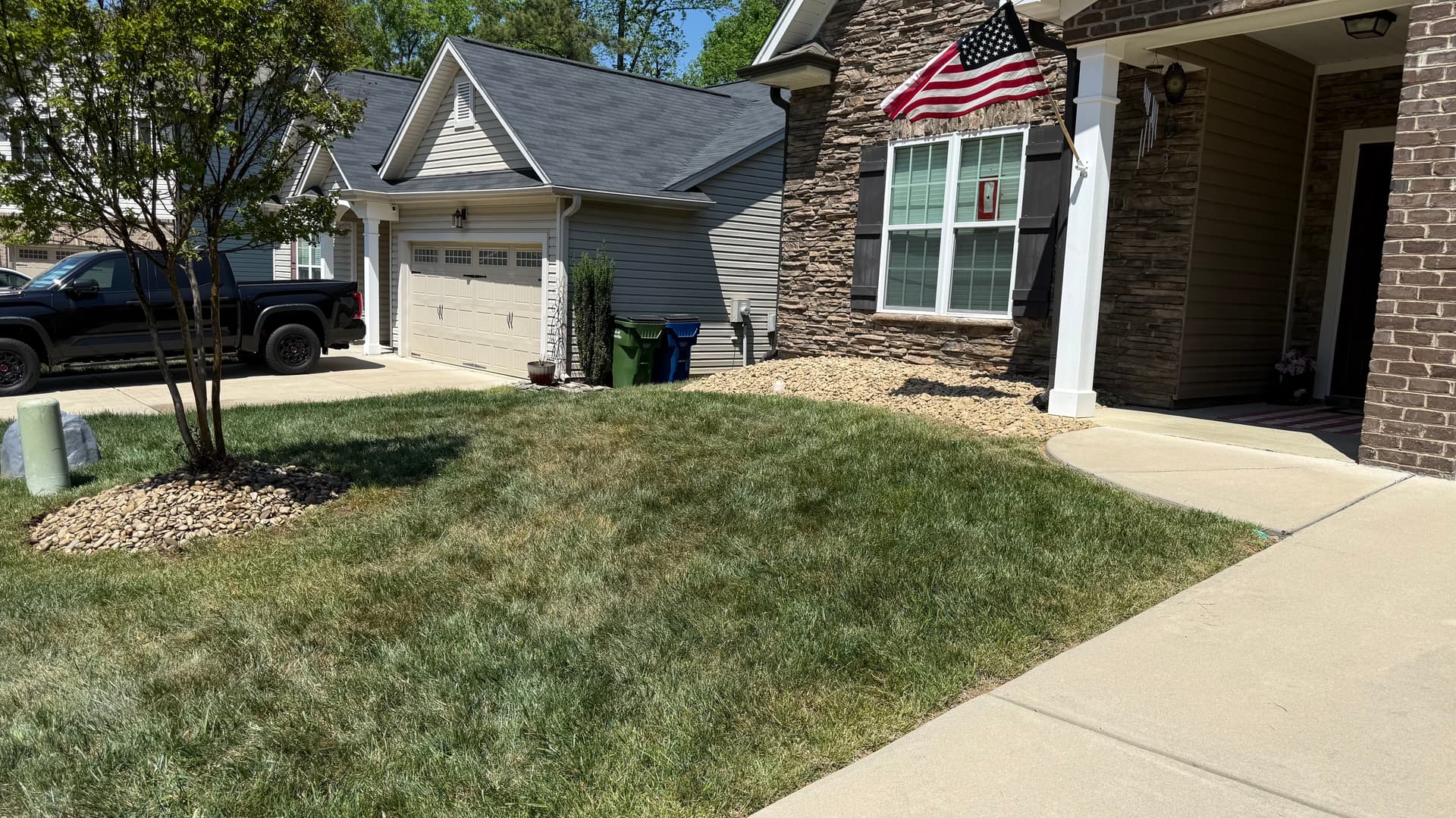 Gallery photos for River Rock Landscaping That Actually Looks Better Every Year: Image #1