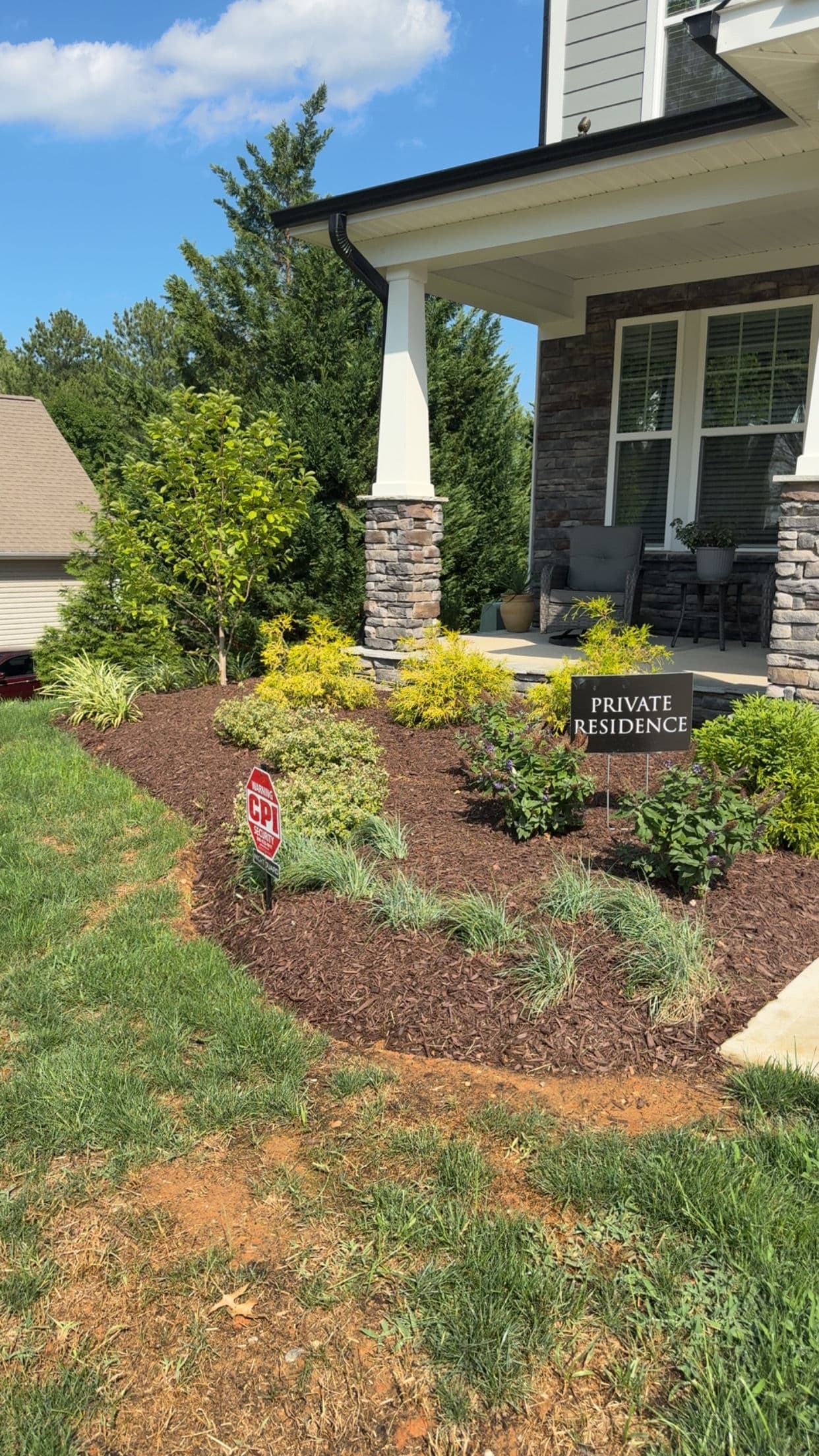 Mulch, Bed Edging, Grading and Straw Seed in Gibsonville NC image