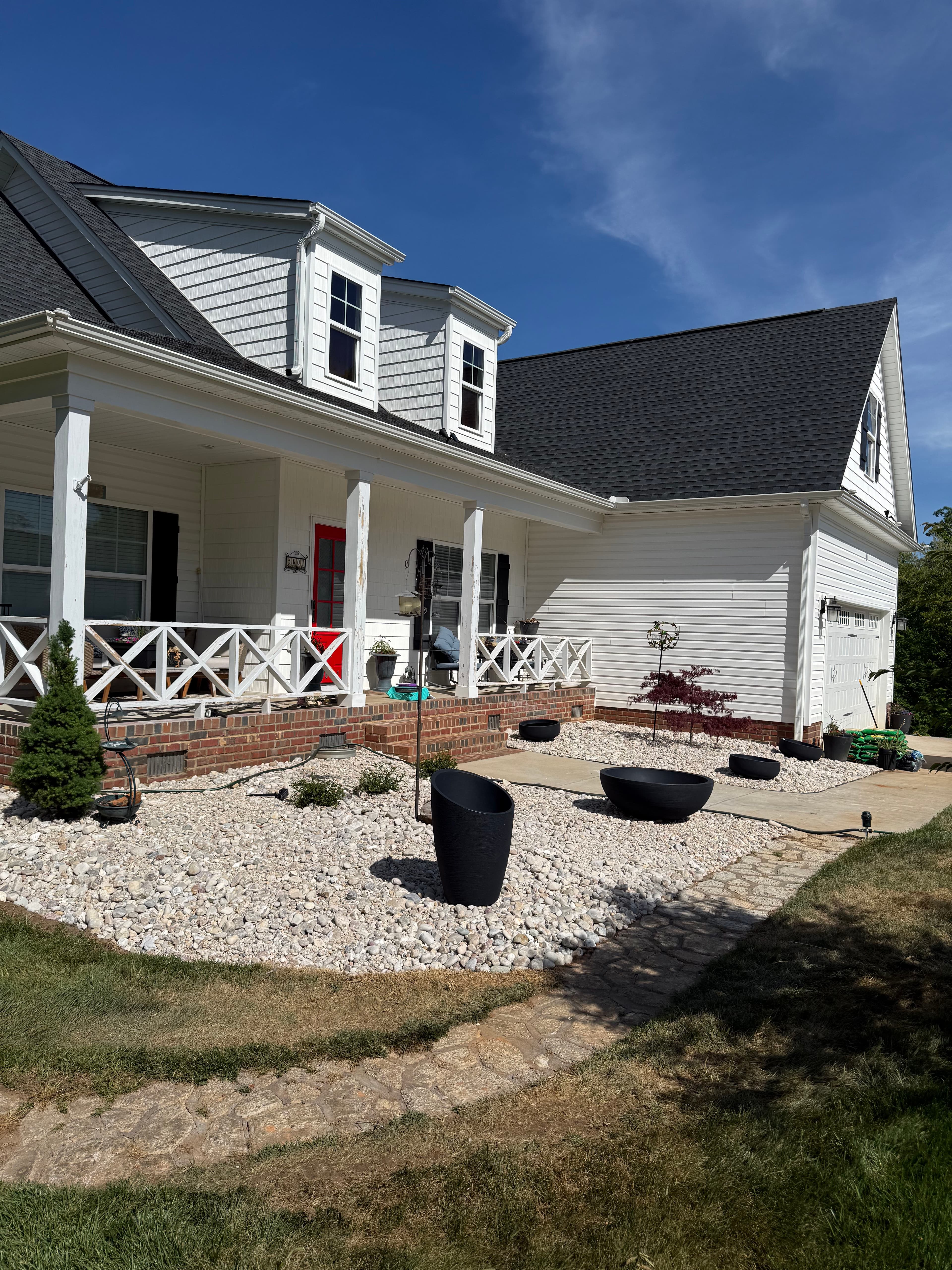 Project White River Rock Landscape Overhaul Front to Back image