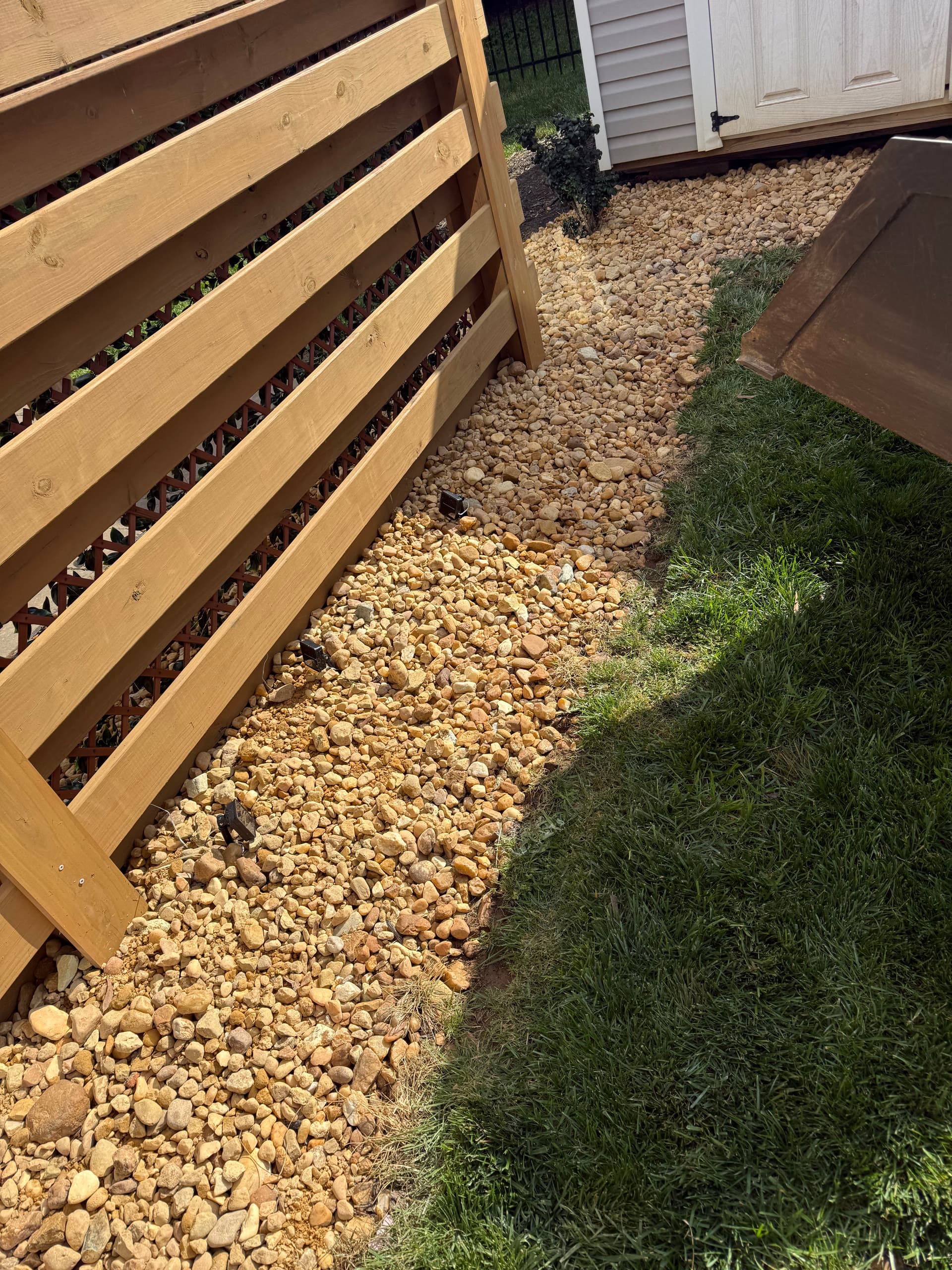 Gallery photos for Transform Your Yard with River Rock Installation: Image #1